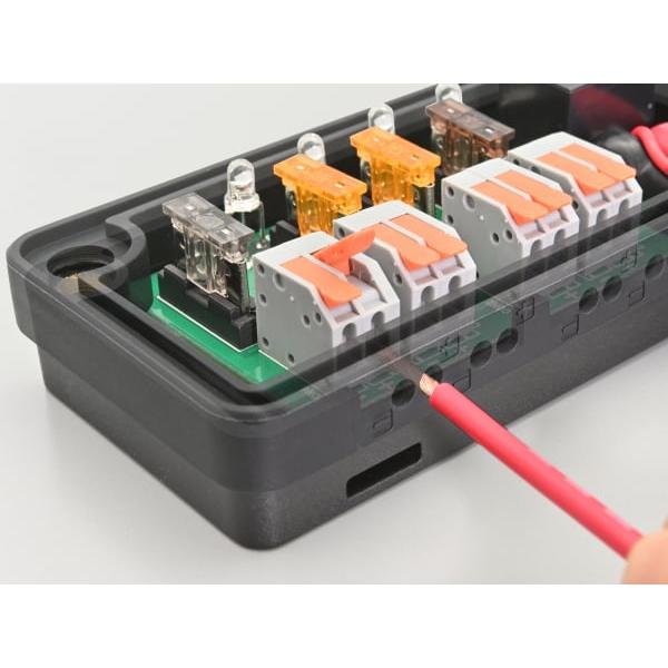DAYTONA（デイトナ） ☆45865 アクセサリー電源ユニット 4系統 電源