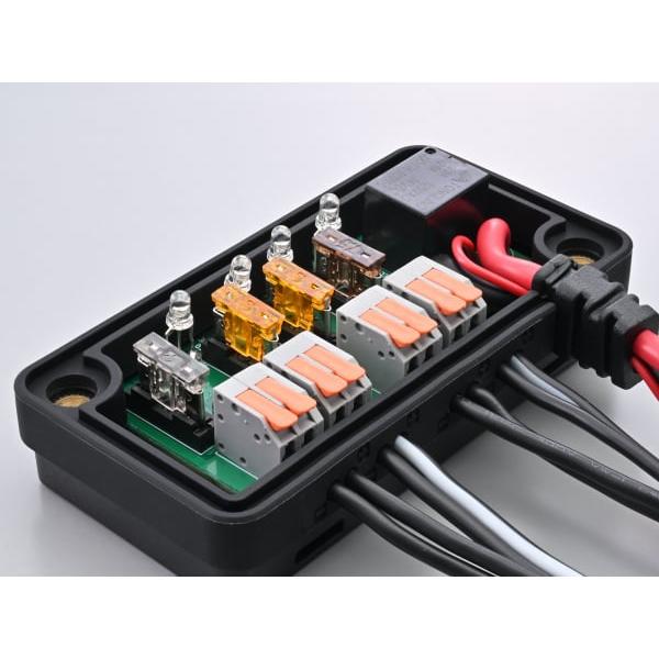 DAYTONA（デイトナ） ☆45865 アクセサリー電源ユニット 4系統 電源