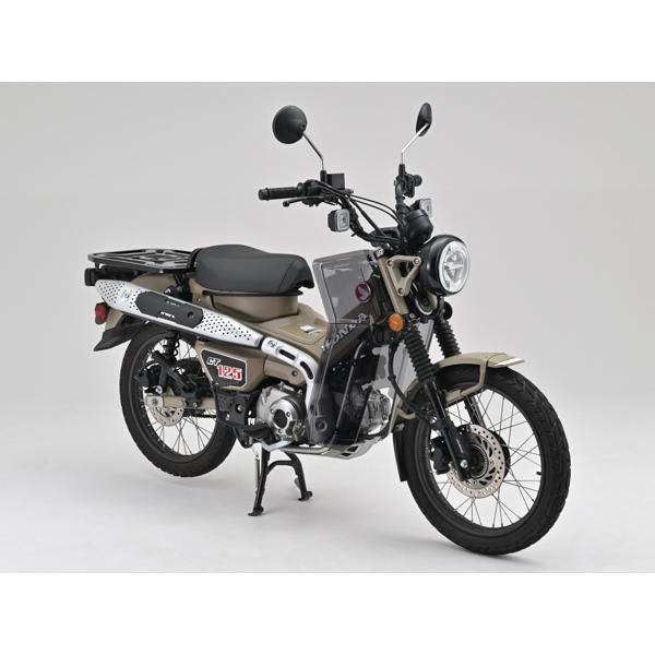 46232 デイトナ Daytona レッグシールド 大型シールド スモーク ハンターカブ CT125('20-'22)の画像