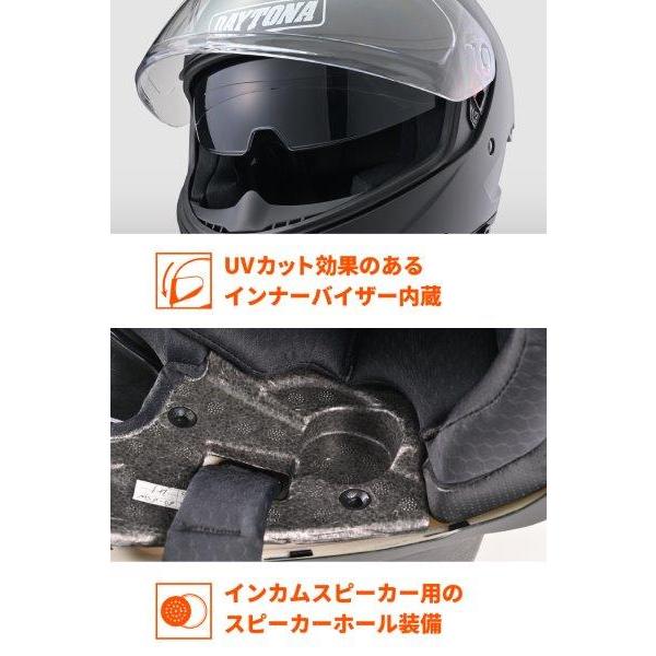 DAYTONA（デイトナ） ☆46437 Daytona DN-001RS ヘルメット フル
