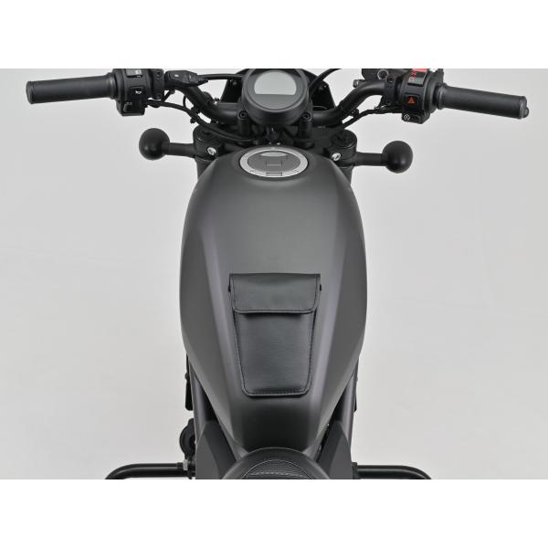 DAYTONA（デイトナ） 48740 小物入れ付きレザータンクパッド 傷防止