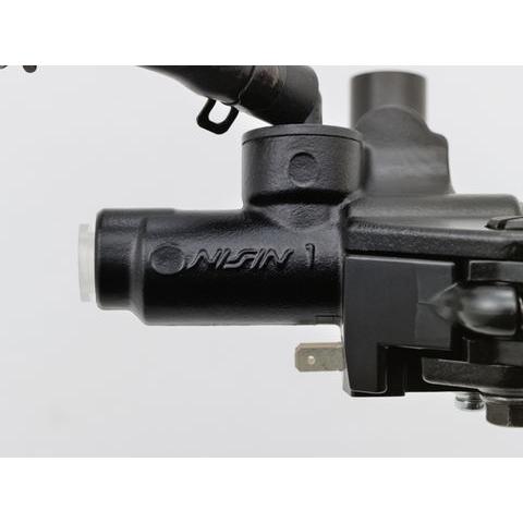 DAYTONA（デイトナ） 49015 NISSINブレーキマスター 左側用 1/2″ 黒/黒