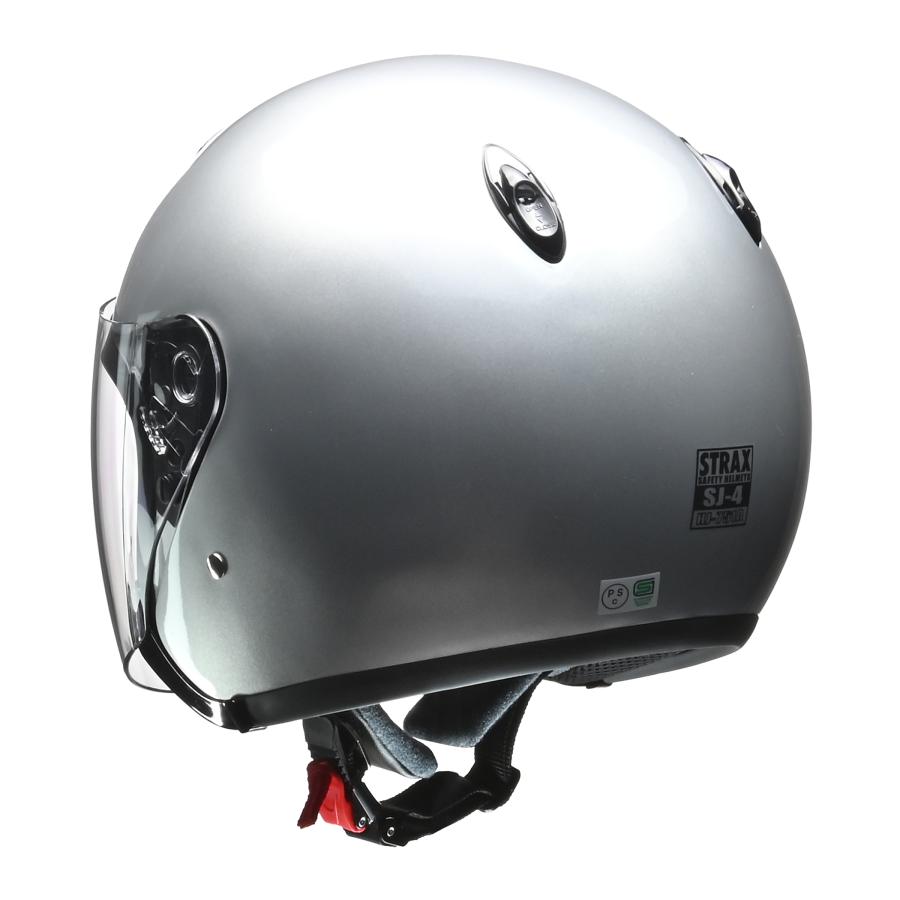 LEAD リード工業 STRAX SJ-4 ジェットヘルメット SG・PSC（全排気量対応）シルバー（ビッグサイズ）｜partsline24｜03