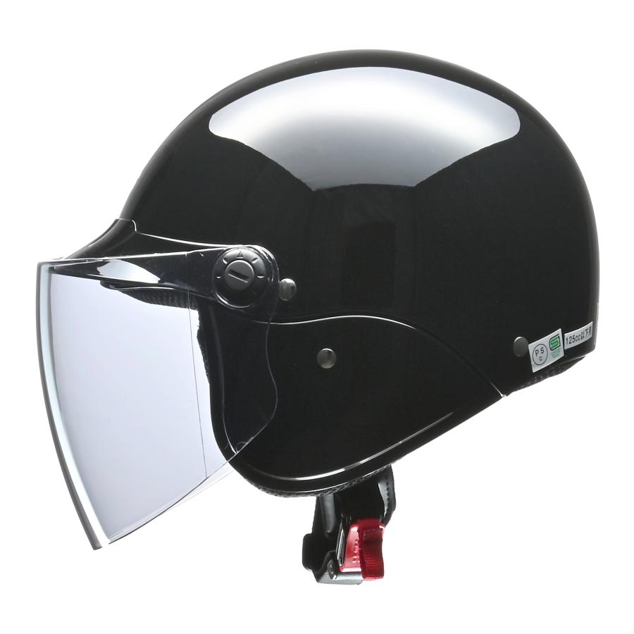 LEAD リード工業 apiss アピス AP-603  セミジェットヘルメット SG・PSC（125cc以下用）ブラック（フリーサイズ）｜partsline24｜02