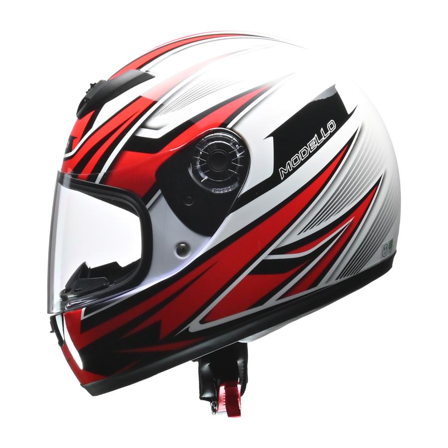 LEAD リード工業 MODELLO モデーロ フルフェイスヘルメット SG・PSC（全排気量対応）ホワイト（フリーサイズ）｜partsline24｜02