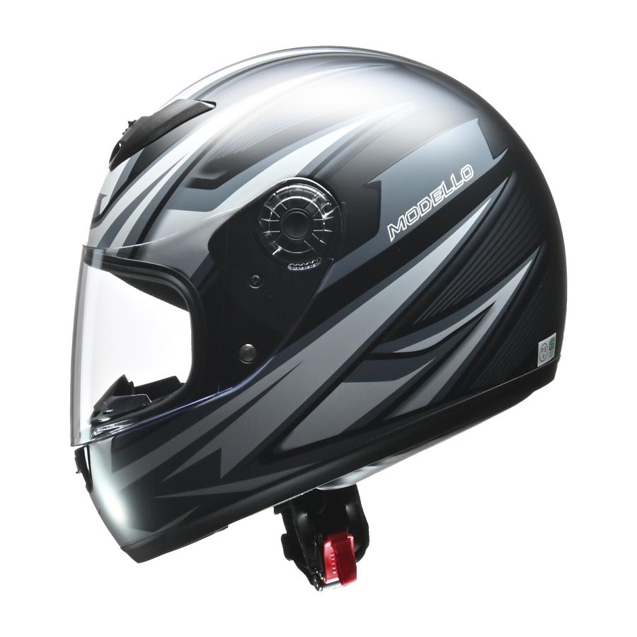 LEAD リード工業 MODELLO モデーロ フルフェイスヘルメット SG・PSC（全排気量対応）マットブラック（フリーサイズ）｜partsline24｜02