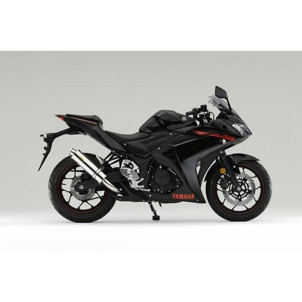 専用リアライズ YZF-R25/YZF-R3 チタン カール　マフラー REALIZE Realize YZF-R3 YZF-R25 バイクマフラー JBK-RG10J EBL