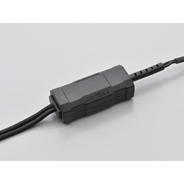 DAYTONA（デイトナ） 61403 バイク専用電源 スレンダーUSB Type-C+Type