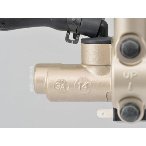 DAYTONA（デイトナ） 61743 NISSINマスターシリンダー 標準 14mm 金/黒
