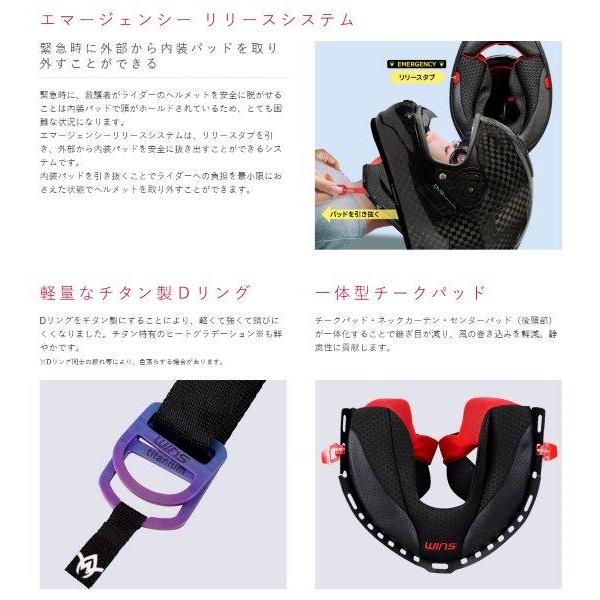 在庫有当日発送 WINS ウインズ A-FORCE RS 12K 71712 フルフェイス ヘルメットドライカーボンモデル Lサイズの画像