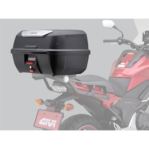 95339 デイトナ GIVI E43NTL モノロック 未塗装ブラック 容量 43L 奥行455×幅545×高さ318｜partsline24｜02