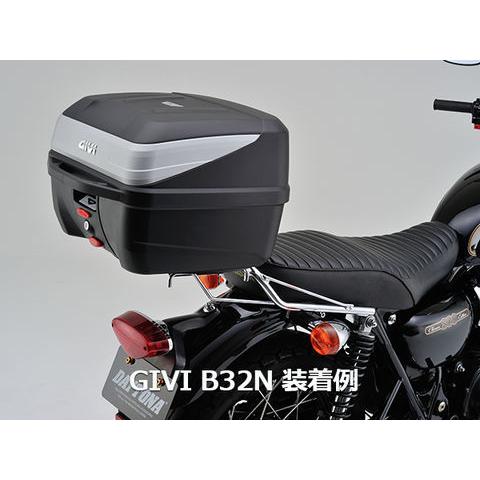 DAYTONA（デイトナ） 99178 クラシックキャリア クロームメッキ W800