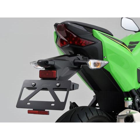 KUSHITANI クシタニ K-3601 ヒップバッグ ブラック 5.2L DAYTONA（デイトナ） 99680 126cc以上用 軽量ナンバープレート