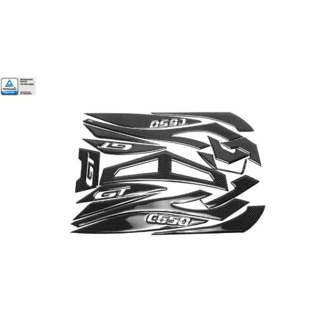 DIMOTIV di-bcpp-c65gt-f カーボン調プロテクトパッド A BMW C650GT