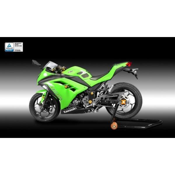 専用 DIMOTIV チェーンアジャスターキャップ NINJA 400 Ninja 250 R / SL