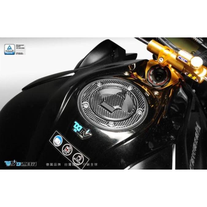 ☆送料込 DIMOTIV カーボン調 タンクキャップパッド KAWASAKI車 一部