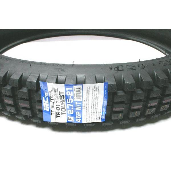 IRC IRCタイヤTR-011ツーリスト2.75-21CRM250 XLR200R SL230 : パーツ