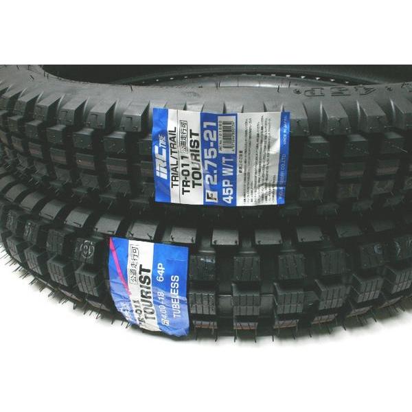 IRC IRCタイヤTR-011ツーリスト前後 2.75-21 4.00-18 セロー250 IRC IRCタイヤTR-011ツーリスト前後 2.75-21 4.00-18 セロー250