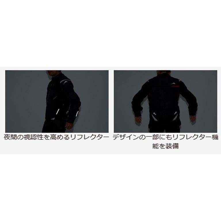 KUSHITANI クシタニ K-2380 コンテンドジャケット（ ブラックアウト ネイビー ブラック/レッド ブラック/ライトグレー M〜XL カラー・サイズをお選び下さい）｜partsline24｜15