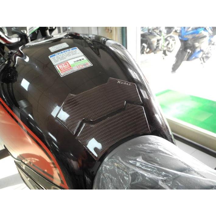 ★【メール便送料無料・代引不可】 KT900 KEITI カーボン調タンクパッド Z900RS｜partsline24｜02