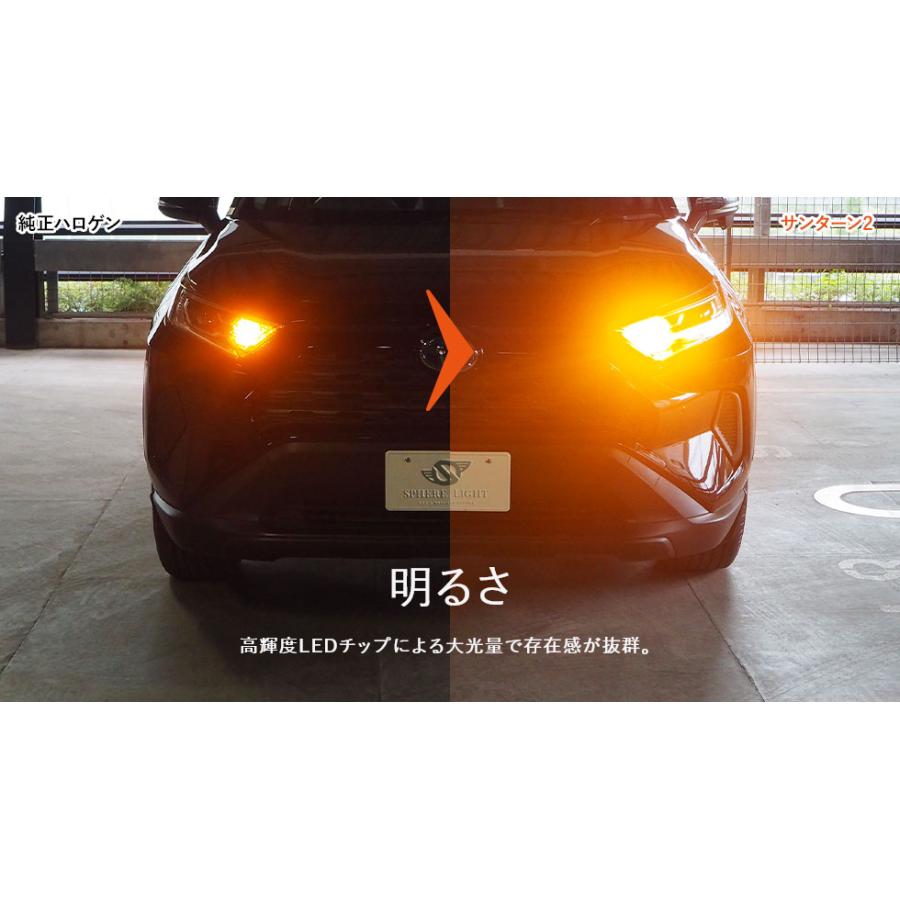 SPHERELIGHT (スフィアライト) SUNTURN II (サンターン2) SUNS2518 ウインカー専用LED S25シングル ...