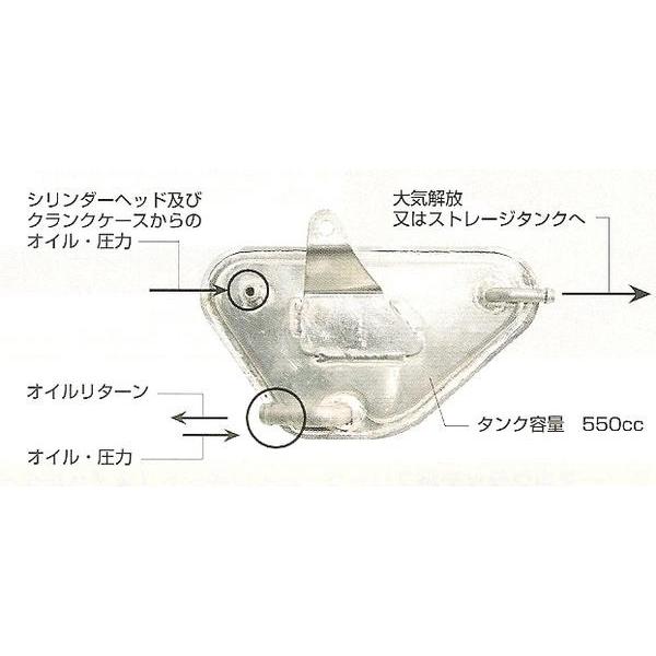 スペシャルパーツ武川 武川 TAKEGAWA 09-04-023 キャッチタンク(サイド
