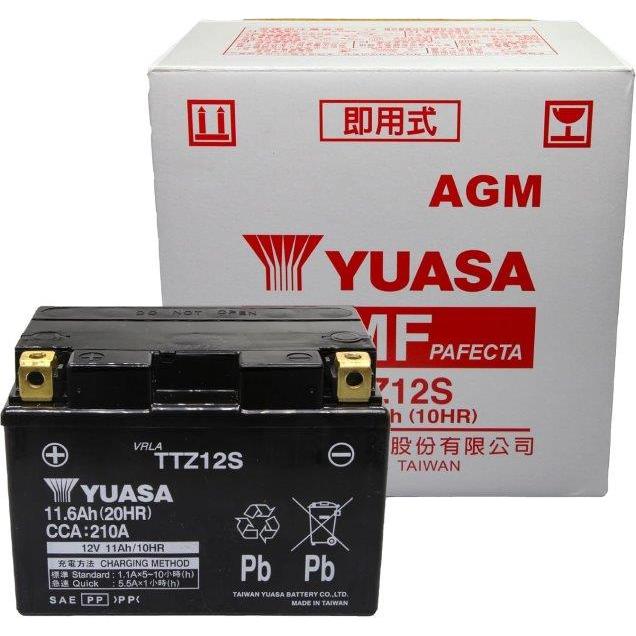 TAIWAN YUASA（台湾ユアサ） 在庫有当日発送 シールド型 バイク用