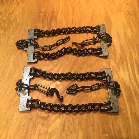 ワンタッチ タイヤチェーン 緊急脱出用  OT-5 (スチールホイールタイプ) バス・トラック用 (4ペア8本分) パーツマンの画像