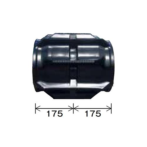 350x84x41　東日興産 ヤンマーコンバイン用ゴムクローラー YH223　MM358441　1本_1