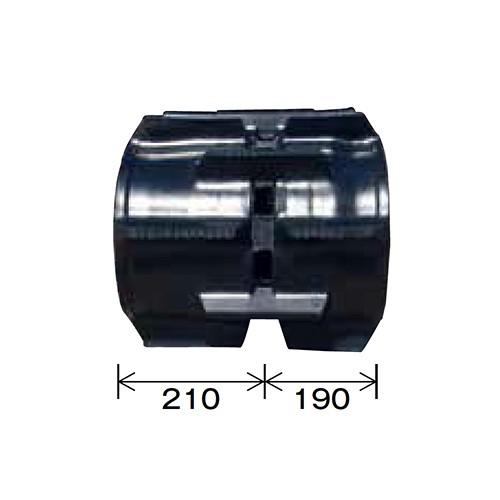 東日興産　ゴムクローラー　400　AR213,AR216　79　クボタコンバイン用　38　1本　送料無料　DH407938