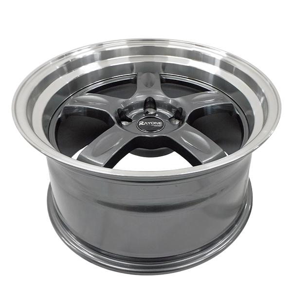 4本セット Rayone Racing 5008 18インチ 9.5J+10 5H PCD114.3 アルミ