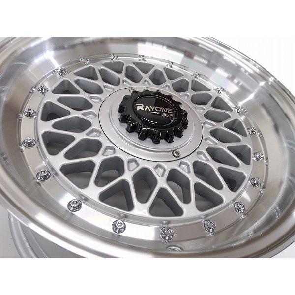 4本セット Rayone Racing 686 15インチ 8J+20 4H PCD100 4本セット Rayone Racing 686 15インチ 8J+20 4H PCD100