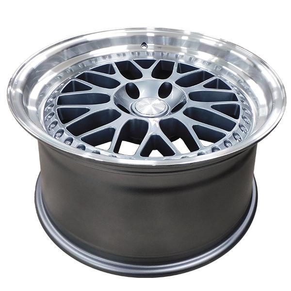 4本セット ELEMENT E55 18インチ 9.5J +12 5H PCD114.3 メッシュ