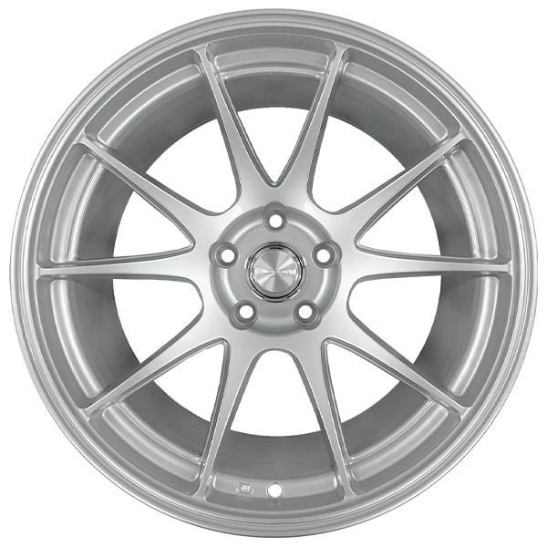 4本セット ELEMENT E56 18インチ 10.5J+15 5H PCD114.3 シルバー