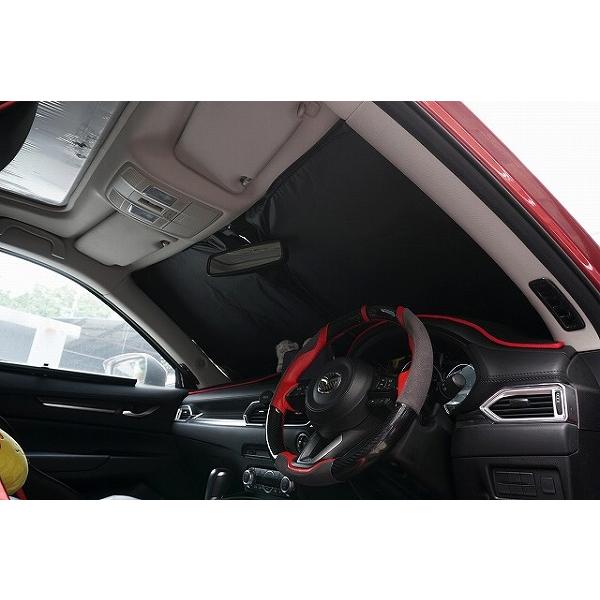 日よけ CX-5 KF系 用 フロントサンシェード 駐車 車中泊グッズ