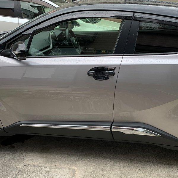 C-HR 用 メッキ サイド ガーニッシュ 左右セット CHR CH-R カスタム