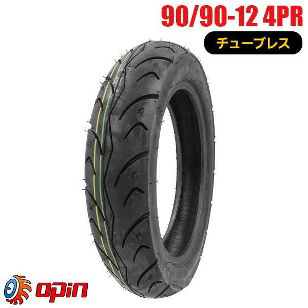 90/90-12 新品タイヤ OPIN JC053 バイクタイヤ オートバイ 90-90-12