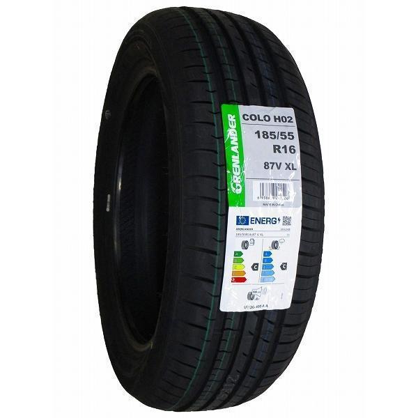 タイヤホイール 4本セット Rayone Racing 143GMR　16インチ 7J +35 PCD100 4H 185/55R16 ガンメタ 深リム｜partsmax｜06