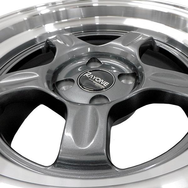 タイヤホイール 4本セット Rayone Racing 5008 15インチ 8J +10 タイヤホイール 4本セット Rayone Racing 5008 15インチ 8J +10