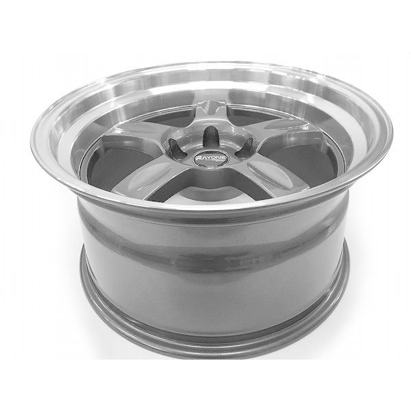 タイヤホイール 4本セット Rayone Racing 5008GM 18インチ 9.5J タイヤホイール 4本セット Rayone Racing 5008GM 18インチ 9.5J