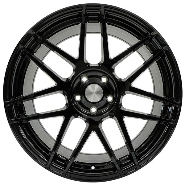 タイヤホイール 4本セット ELEMENT 995 245/35R20 20インチ 8.5J+40 5H PCD114.3 ブラック ...