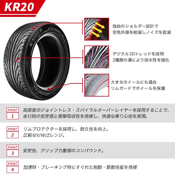 タイヤホイール 4本セット ELEMENT E55 235/40R18 265/35R18 18インチ