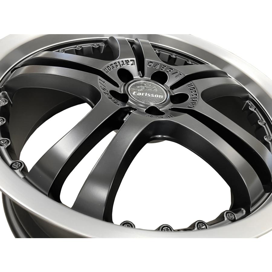 タイヤホイール 4本セット カールソン 1/5 EVO 20インチ 8.5J + タイヤホイール 4本セット カールソン 1/5 EVO 20インチ 8.5J +