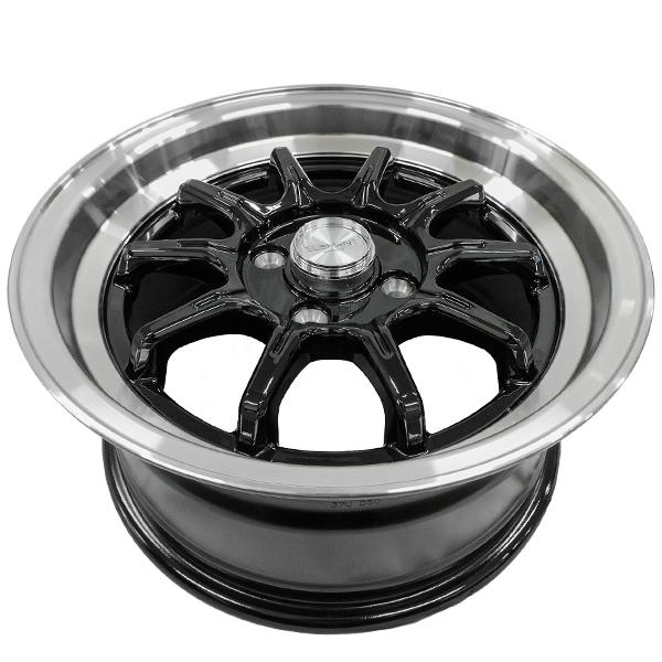タイヤホイール 4本セット ELEMENT L024 165/55R15 15インチ 7J +35 4H