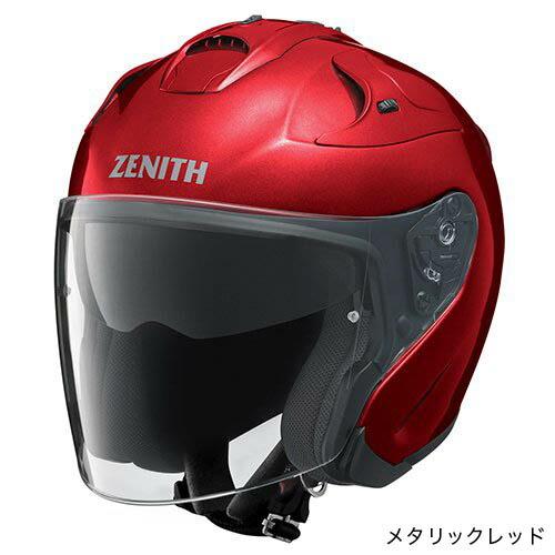 ZENITH フルフェイスヘルメット 赤 YAMAHA（ヤマハ） YAMAHA YJ-17 ZENITH-P オープンフェイスヘルメット