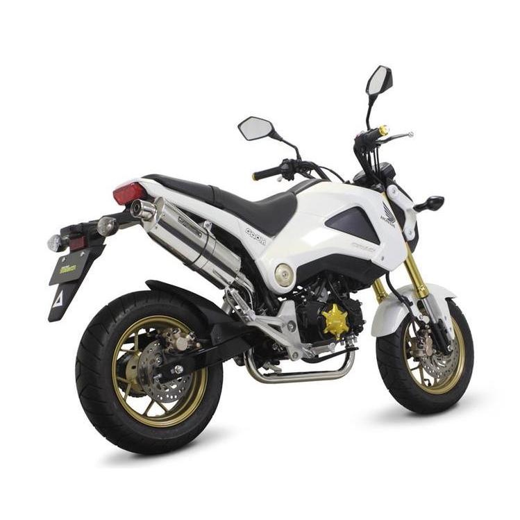 スペシャルパーツ武川 GROM（グロム） パワーサイレントオーバルマフラー 04-02-0216