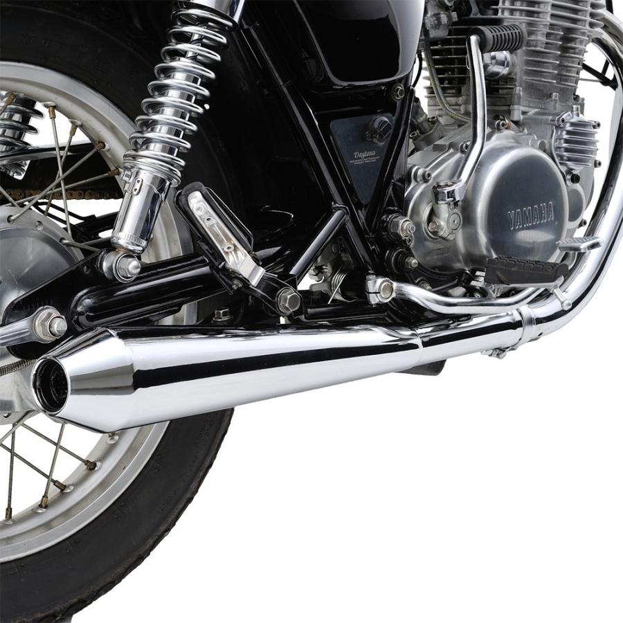 SR400 デイトナ　メガホンマフラー DAYTONA（デイトナ） DAYTONA YAMAHA SR400('78〜'08) スリップオン