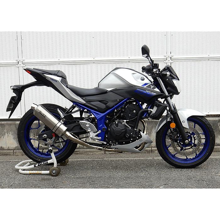 WRS JMCAフルエキゾースト チタンオーバル ST-OVALマフラー r25 【公式