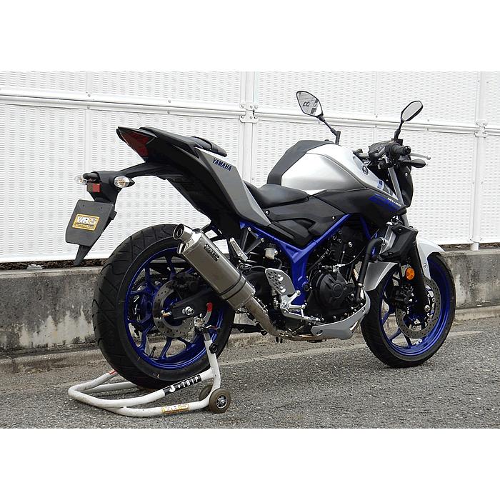 WR'S YAMAHA YZF-R25 / MT-25用 ダブルアールズ チタンオーバルサイレンサー/フルエキゾースト（LV2250JM）_2