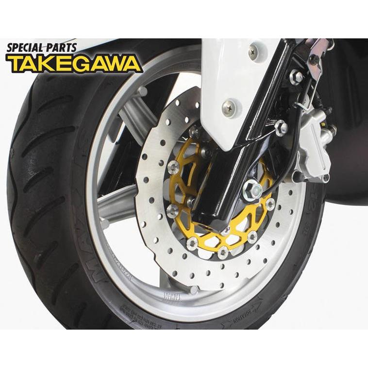 スペシャルパーツ武川 シグナスX フローティングディスクローター 06